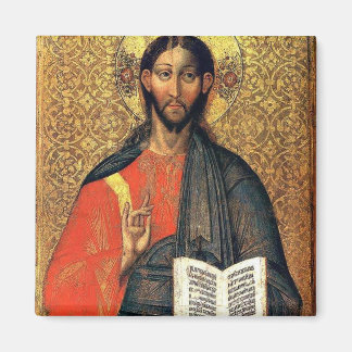 Christus Pantocrator Orthodoxe Icoon 16e eeuw  Magneet