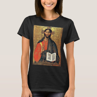Christus Pantocrator Orthodoxe Icoon 16e eeuw  T-shirt