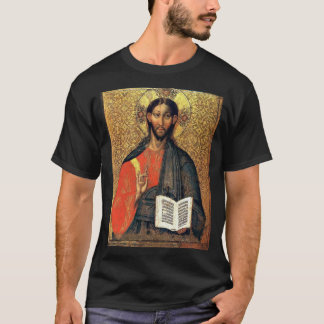 Christus Pantocrator Orthodoxe Icoon 16e eeuw  T-shirt