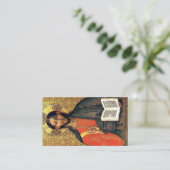 Christus Pantocrator Orthodoxe Icoon 16e Eeuw Visitekaartje (Staand voorkant)