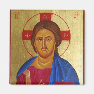 Christus Pantocrator Orthodoxe icoon magneet