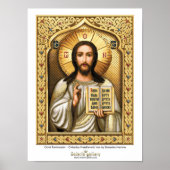 Christus Pantocrator - Poster (Voorkant)
