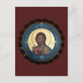 Christus Pantocrator Prayer Card Briefkaart (Voorkant)