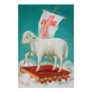 Christus Paschal Lam / Agnus Dei Algemeen Perfect Poster