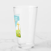 Christus/Pasen/lam/kruis Glas (Links)