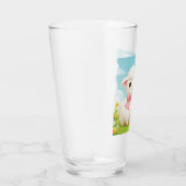 Christus/Pasen/lam/kruis Glas (Rechts)