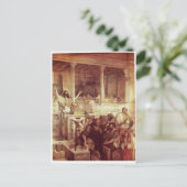 Christus Preaching in Capernaum c. 1878-79 Briefkaart (Staand voorkant)