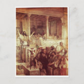 Christus Preaching in Capernaum c. 1878-79 Briefkaart (Voorkant)