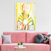 Christus Priest Stretched Canvas Print (Insitu (Woonkamer))