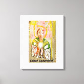 Christus Priest Stretched Canvas Print (Voorkant)