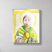 Christus Prist Canvas Afdruk (Voorkant)