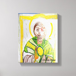 Christus Prist Canvas Afdruk