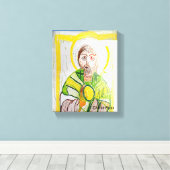 Christus Prist Canvas Afdruk (Insitu (Houten vloer))