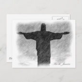 Christus Redeemer 1 Briefkaart (Voorkant / Achterkant)