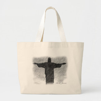 Christus Redeemer 1 Grote Tote Bag