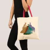 Christus Redeemer digitale illustratie Tote Bag (Voorkant (product))