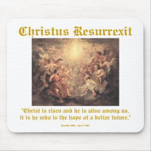 Christus Resurrexit - Hope/edge text Muismat