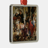 Christus Rijden de Merchants van de tempel Metalen Ornament (Rechts)