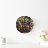 Christus Rijden de Merchants van de tempel Ronde Klok (Huis)