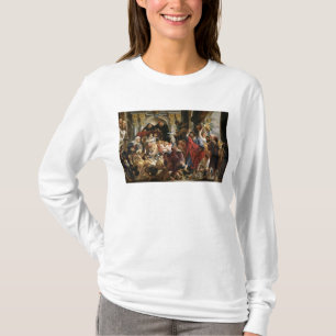 Christus Rijden de Merchants van de tempel T-shirt