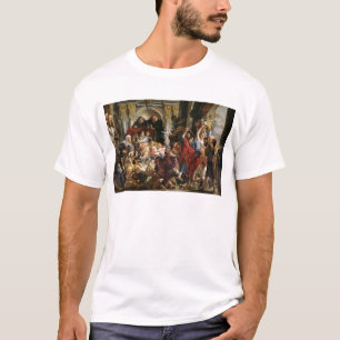 Christus Rijden de Merchants van de tempel T-shirt