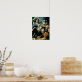 Christus Rijdt de Moneychangers Poster (Keuken)