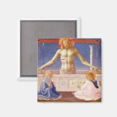 Christus Rising uit zijn Tomb Magneet (Voorkant / Achterkant)
