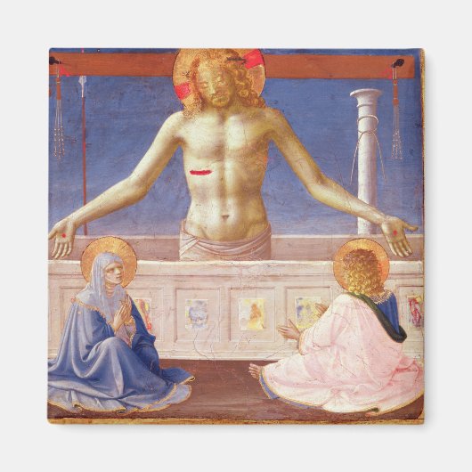 Christus Rising uit zijn Tomb Magneet (Voorkant)