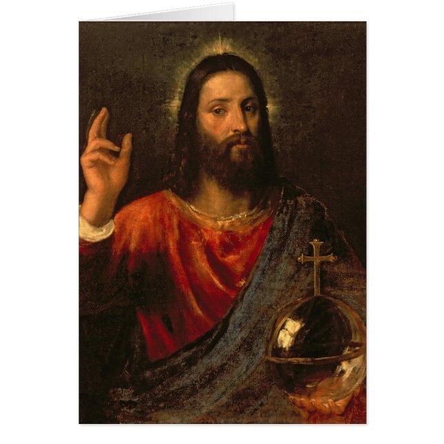 Christus Savior, c.1570 (Voorkant)
