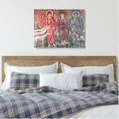 Christus scheidt de schapen van de geiten, 6 cen canvas afdruk (Insitu (Slaapkamer))