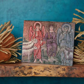 Christus scheidt de schapen van de geiten, 6 cen fotoplaat (Zijkant)