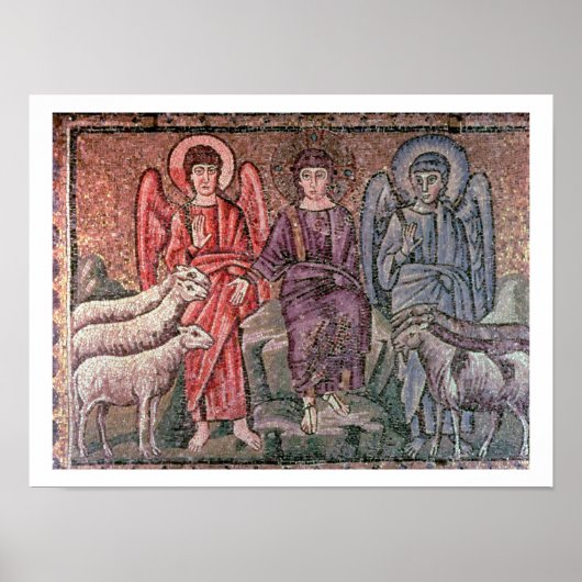 Christus scheidt de schapen van de geiten, 6 cen poster (Voorkant)