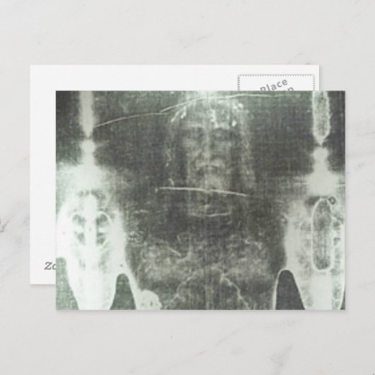 Christus - Schuif van Turijn Briefkaart (Voorkant / Achterkant)