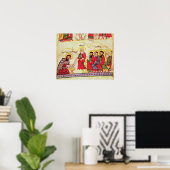 Christus spoelde de disciples voeten poster (Thuiskantoor)