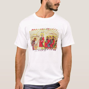 Christus spoelde de disciples voeten t-shirt