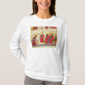 Christus spoelde de disciples voeten t-shirt (Voorkant)