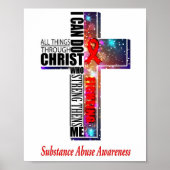 Christus Substance Abuse Awareness Poster (Voorkant)