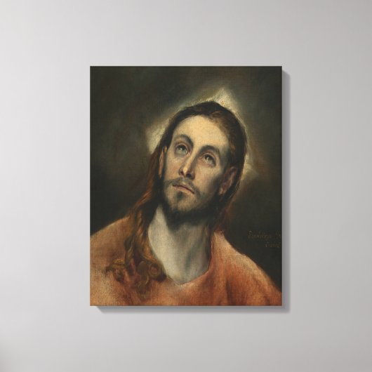 Christus te Prayer, 1585-87 (olie op doek) Canvas Afdruk (Voorkant)