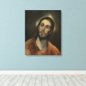 Christus te Prayer, 1585-87 (olie op doek) Canvas Afdruk (Insitu (Houten vloer))