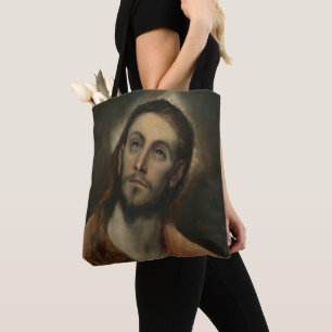 Christus te Prayer, 1585-87 (olie op doek) Tote Bag
