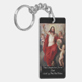 Christus triomfeert over de dood sleutelhanger (Voorkant Links)