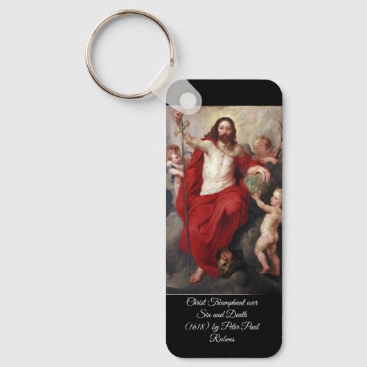 Christus Triumfeert over de dood Sleutelhanger (Voorkant)
