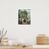 Christus Triumphal Entry in Jeruzalem, uit een bi Poster (Keuken)