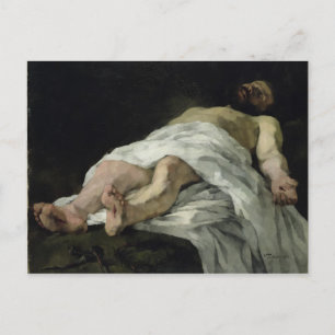 Christus uit het kruis gehaald, 1874 briefkaart