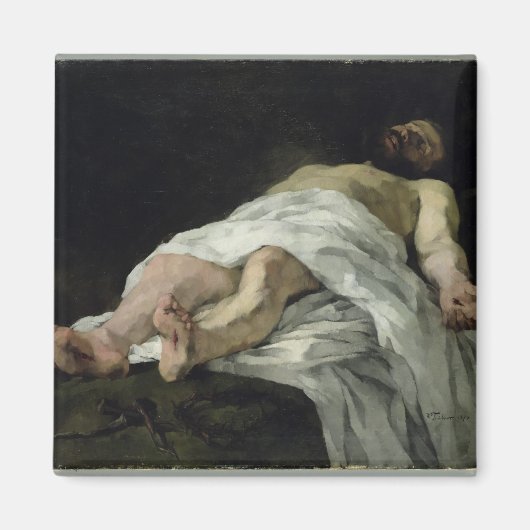 Christus uit het kruis gehaald, 1874 magneet (Voorkant)