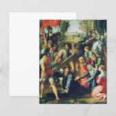 Christus valt op weg naar Calvarie (Voorkant / Achterkant)