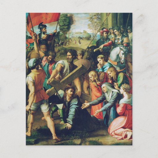Christus valt op weg naar Calvarie (Voorkant)