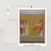Christus van de Meester van de Reichenau School Briefkaart (Voorkant / Achterkant)