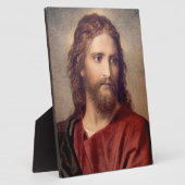Christus van Heinrich Hofmann Masterpart Plaque Fotoplaat (Zijkant)