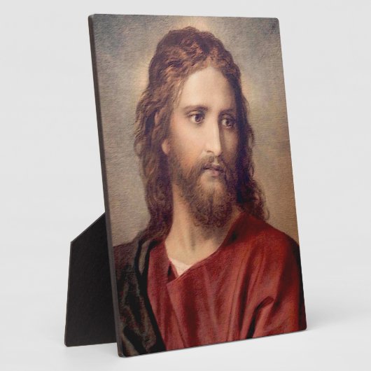 Christus van Heinrich Hofmann Masterpart Plaque Fotoplaat (Zijkant)